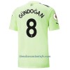 Camiseta de fútbol Manchester City Gundogan 8 Tercera Equipación 2022-23 - Hombre